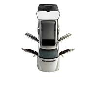 ETEKGVYVA Universal Folding Sun Shade For Toyota For Land For Cruiser For Prado 150 For J150 2010~2023 For LC150 For FJ150 Windshield Covers Car Window Shade Sun Shades(Rear Windshield)