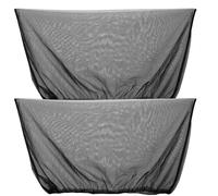 ETEKGVYVA Universal Folding Sun Shade Side Window Shades Car Curtains Protection Mesh Net Sunshade Sun Visor 2Pcs Car Sunshade Curtains Car Window Shade Sun Shades(SUV rear window)