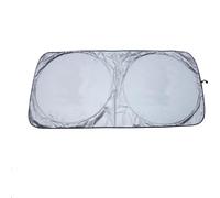 ETEKGVYVA Universal Folding Sun Shade Universal Protection Shield Front Car Window Car SunShade Anti Snow Ice Sun Shade Visor Windshield Cover Car Window Shade Sun Shades(150X70CM)