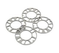 ETEKGVYVA Wheel Spacer Adapter For 4x100 4x108 4x114.3 5x100 5x108 5x114.3 5x120 1/2/4PCS 3/5/8/10mm Universal Shim Plate Car Adaptor Gasket Car Wheel Bore Accessories(4PCS 8mm)