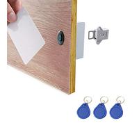 ETEKJOY RFID Electronic Cabinet Lock Hidden DIY for Wooden Drawer Cabinet (Gray)