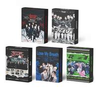 eTel Like 5 Pack/275 Pcs Stray Kids New Lomo Card Photocards Greeting Card with Postcards Box