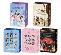 eTel Like 5 Pack/275 Pcs Twice Lomo Card Kpop Photocards Greeting Card with Postcards Box