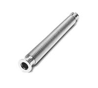 Etelux Bellows Hose Metal KF-50 Corrugated Bellows Pipe Tube KF-50 Metal Bellows Hose ISO-KF Flange Size NW-50, 304 Stainless Steel (2000 mm/78.74 inch)