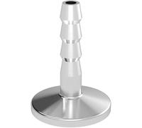 Etelux Rubber Hose Barb Adapter KF16, KF25, KF40, Transition Fitting, ISO-KF Flange Size NW-16, NW-25, NW-40, 304 Stainless Steel (KF16, φ6)