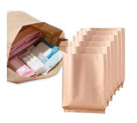 Etenpo 120pcs Sanitary Pad Disposal Bags Waxed, Disposable Paper Bag, Waterproof, Odor Controlling, Eco-Friendly Kraft Paper Bags for Personal Restroom Bathroom Janitorial Dispenser