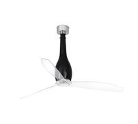 DC Ceiling Fan Eterfan Gloss Black with Remote