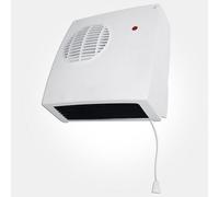 Eterna 2Kw 2000Watt Bathroom Downflow Electric Infra Red Heater C/w Thermostat & Pull Cord