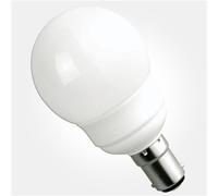 Eterna 7W SBC (B15) Compact Fluorescent Round Lamp