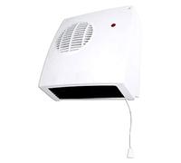 ETERNA 2KW Adjustable Downflow Bathroom Heater With Runback Timer