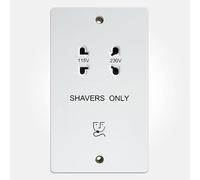 Eterna DVSS Yesss Dual Voltage Shaver Socket Lighting