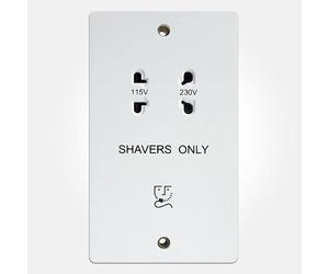 Eterna DVSS Yesss Dual Voltage Shaver Socket Lighting