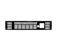 Eterna E12PHBF Black Fascia for Eterna Plinth Heater