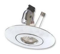 Eterna LED Compatible Recessed Downlight Hole Converter Lighting Fixture Kit - White