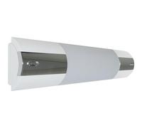 Eterna LEDOM5CR LED Over Mirror Light, Chrome, Modern Design, 5W, 520 Lumens, Wall Mounted Bathroom Lighting, 480x90x50mm