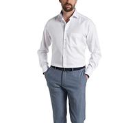 Eterna Long Sleeve Shirt Modern FIT Structure Structured White