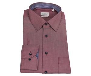 Eterna Men's Business Shirt Long Comfort Fit Red Purple 1007 E141 90 Lilac