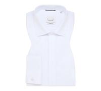Eterna Men's Business Shirt Long Sleeve Shirt Turn-Down Cuff White Plain 8817 X