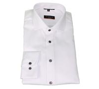 Eterna Men's Long Sleeve Shirt Business Shirt Slim Fit White Solid 8819 F182 00