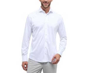 ETERNA Men's Long Sleeve Shirt Modern FIT Soft Tailoring Jersey White UNI, 19