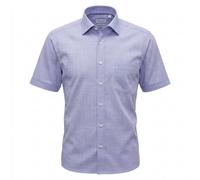 Eterna Men's Shirt Short Sleeve Modern Fit Blue 1368 CS27 14