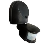 Eterna Pir180Bk Stand Alone External Pir 180 Degree Black