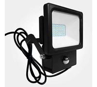 Eterna POLY20PIR Polycarbonate LED Floodlight Fitting with PIR Sensor - 20 Watt (Black)