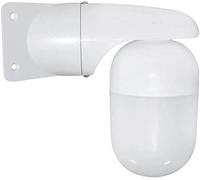 ETERNA Wall Light Corner OR Flush Fitting. WELLWHPIR White Polycarbonate LED Well Glass with 120° PIR