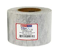 EternaBond WebSeal White 4" x50' MicroSealant Woven Polyester Tape | 23 mil Total Thickness | EB-WB040-50R - Reinforced Fabric for Roof Sealing and Repair