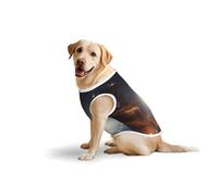 Eternal Ball Large Dog Vest Pure Cotton Breathable | Anti-Shedding Tank Top for Golden Retriever, Labrador, Husky | Comfortable Sleeveless Shirt for Large Breed Dogs, Outdoor Walking 4X-Large