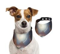 Eternal Ball Pet Scarf Dog Bandanas Spring Summer Soft Cotton Puppy Scarfs Adjustable Accessories for Small Medium Large Girl Boy Pup Medium