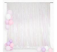 Eternal Beauty 152x182cm Iridescent Shinny Sequin Photography Backdrop Party Prom Wedding Youtobe Banquet Photo Background (5x6 feet)
