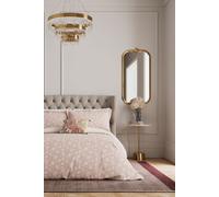 V&A Eternal Bloom Single Duvet Cover Set, Rose