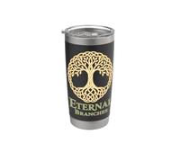 Eternal Branches Celtic Tree of Life Norse Stainless Steel Insulated Tumbler