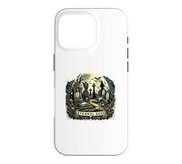 Eternal Casual Spooky Season Halloween Vibes Graphic Art Case for iPhone 16 Pro