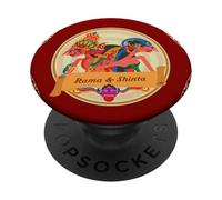 Eternal Devotion: Rama & Shinta, Icons of Virtue PopSockets Adhesive PopGrip