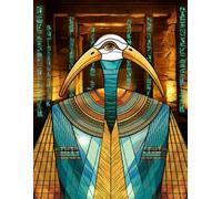 Eternal Egypt Coloring Book: Hieroglyphs, Sphinx and Sacred Art 200 Pages.: Unique Egypt artwork to color, relax, and boost imagination.