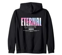Eternal Faith Christian Message Hebrews 13:8 Zip Hoodie