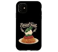 Eternal Feast Pasta Design Case for iPhone 11