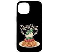 Eternal Feast Pasta Design Case for iPhone 15