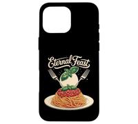 Eternal Feast Pasta Design Case for iPhone 16 Pro Max