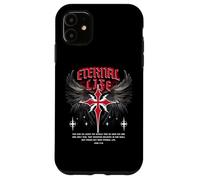 Eternal Jesus Cross Gothic Punk Life Nu Goth Bible Verse Case for iPhone 11