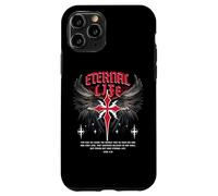 Eternal Jesus Cross Gothic Punk Life Nu Goth Bible Verse Case for iPhone 11 Pro