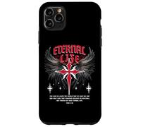 Eternal Jesus Cross Gothic Punk Life Nu Goth Bible Verse Case for iPhone 11 Pro Max