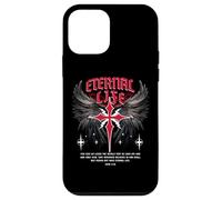 Eternal Jesus Cross Gothic Punk Life Nu Goth Bible Verse Case for iPhone 12 mini