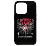 Eternal Jesus Cross Gothic Punk Life Nu Goth Bible Verse Case for iPhone 13 Pro