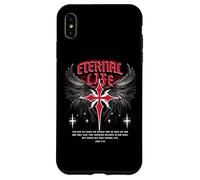 Eternal Jesus Cross Gothic Punk Life Nu Goth Bible Verse Case for iPhone XS Max