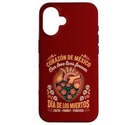 Eternal Love Día de los Muertos - Corazón de México Case for iPhone 16