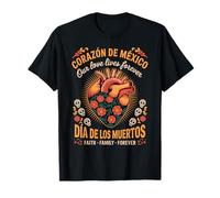 Eternal Love Día de Los Muertos - Corazón de México T-Shirt