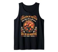 Eternal Love Día de Los Muertos - Corazón de México Tank Top
